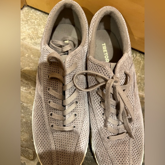 EUC Tretorn Nylite Bold Suede Lace Up Sneakers - Picture 3 of 6